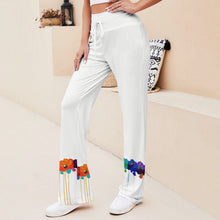 Lade das Bild in den Galerie-Viewer, Damen Straight-Leg Hose | Lockerer Schnitt &amp; Kordelzug | Yoga &amp; Lounge
