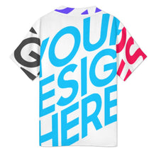 Lade das Bild in den Galerie-Viewer, Multi-Image-Design Herren / Männer T-Shirt mit V-Ausschnitt J20T mit Foto Design Motiv Text selbst gestalten und bedrucken (Simple Design)
