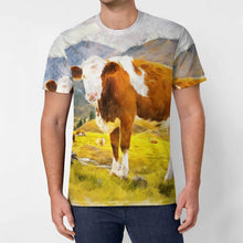 Lade das Bild in den Galerie-Viewer, Personalisiertes T-Shirt aus Eisseide | Vollflächig mit Foto bedrucken
