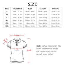 Lade das Bild in den Galerie-Viewer, Multi-Image-Druck Damen / Frauen POLO Shirt mit gerader Schulter und Knopfleiste LTPL22 mit Fotos Muster Text Logo selbst gestalten und bedrucken
