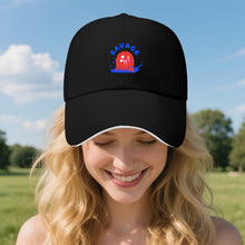 Lade das Bild in den Galerie-Viewer, Bedruckte Basecap mit Kontrast-Schirm | Wunschdruck &amp; Logo
