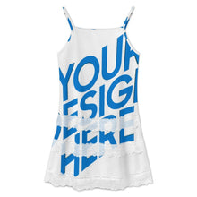 Lade das Bild in den Galerie-Viewer, Einzelbilddruck Damen / Frauen Unterkleid mit Spitzenbesatz SDS2520 mit Fotos Muster Text Logo selbst gestalten und bedrucken
