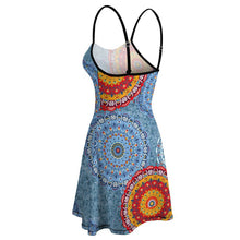 Lade das Bild in den Galerie-Viewer, Damen Trägerkleid A-Linie | Verstellbar &amp; Luftig | Skater Dress
