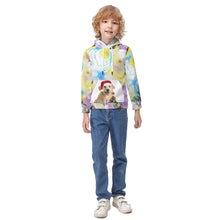 Lade das Bild in den Galerie-Viewer, Kinder Hoodie selbst gestalten | Kapuzenpullover mit Foto &amp; Namen
