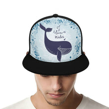 Lade das Bild in den Galerie-Viewer, Trucker Snapback selbst gestalten | Flat Brim Cap mit Netz bedrucken
