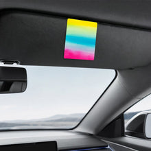 Lade das Bild in den Galerie-Viewer, Car Sun Visor Clip Yellow &amp; Blue &amp; Pink Watercolor Style 10x8cm
