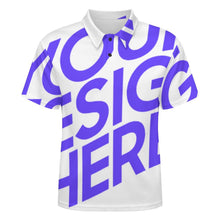 Lade das Bild in den Galerie-Viewer, Einzelbilddruck Damen / Frauen POLO Shirt mit gerader Schulter und Knopfleiste LTPL22 mit Fotos Muster Text Logo selbst gestalten und bedrucken
