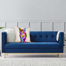 Lade das Bild in den Galerie-Viewer, Kissenbezug Baumwolle Leinen Personalisiert | Landhaus Stil 45x45 | Custom Linen Pillow

