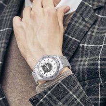 Lade das Bild in den Galerie-Viewer, Armbanduhr mit Foto personalisiert | Edelstahl Herrenuhr Analog
