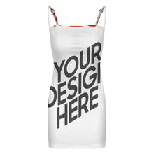 Lade das Bild in den Galerie-Viewer, Multi-Image-Design Damen / Frauen Trägerloses Tube-Top Kleid LM450 mit Fotos Muster Text Logo selbst gestalten und bedrucken
