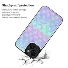 Lade das Bild in den Galerie-Viewer, iPhone 15 Flip Case personalisiert | Kartenfach &amp; 360° Schutz | UV-Druck
