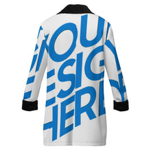 Lade das Bild in den Galerie-Viewer, Herren / Männer Zweireiher Trenchcoat mit Anzugkragen MWL510 mit Foto Design Motiv Text selbst gestalten und bedrucken
