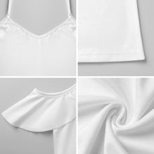 Lade das Bild in den Galerie-Viewer, Damen elastischer High-Waist Rock mit Raffung aus atmungsaktivem Milk Silk und individueller Bedruckung
