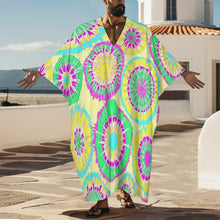 Lade das Bild in den Galerie-Viewer, Kaftan mit Schmetterlingsärmeln | Dein Design als Unikat drucken

