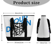 Lade das Bild in den Galerie-Viewer, Multi-Image-Druck Isolierte Einkaufstasche mit großem Fassungsvermögen XB0601064 mit Foto selbst gestalten und bedrucken
