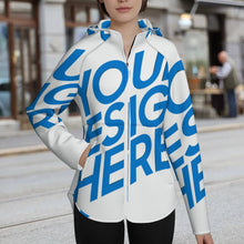Lade das Bild in den Galerie-Viewer, Einzelbilddruck Damen / Frauen Slim Fit Jacke MWL478 mit Fotos Muster Text Logo selbst gestalten und bedrucken
