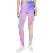 Lade das Bild in den Galerie-Viewer, Yoga Pants Leggings Watercolor, Dreamy
