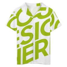 Lade das Bild in den Galerie-Viewer, Einzelbild-Design Kinder mit kubanischem Kragen Pyjama Set LM131 mit Foto Design Motiv Text selbst gestalten und bedrucken (Simple Design)
