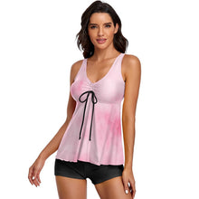 Lade das Bild in den Galerie-Viewer, Tankini Set Personalisierbar | Bauchweg Effekt &amp; Shorts | S-6XL
