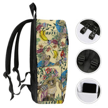 Lade das Bild in den Galerie-Viewer, Rucksack mit Laptopfach personalisiert | 300D Polyester Schulrucksack

