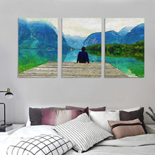 Lade das Bild in den Galerie-Viewer, Mehrteilige Leinwand selbst gestalten | Triptychon mit eigenem Foto
