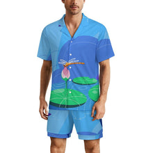 Lade das Bild in den Galerie-Viewer, Personalisierbarer Schlafanzug Herren kurz | Pyjama mit Foto
