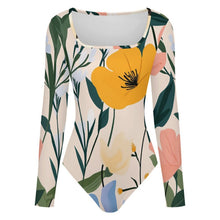 Lade das Bild in den Galerie-Viewer, Square Collar Long Sleeved Jumpsuit 59273f4cf8ad66910ed5d7693ac80c36.jpg
