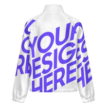 Lade das Bild in den Galerie-Viewer, Einzelbilddruck Damen / Frauen Sweatjacke Stand-Up Collar LM552 mit Fotos Muster Text Logo selbst gestalten und bedrucken
