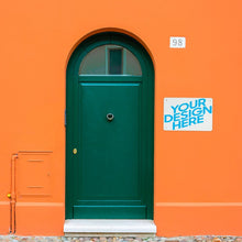 Lade das Bild in den Galerie-Viewer, Eisenblech horizontale Platte Metallschild Blechschilder Deko Schild mit Spruch Wand- und Türdeko selbst gestalten und bedrucken
