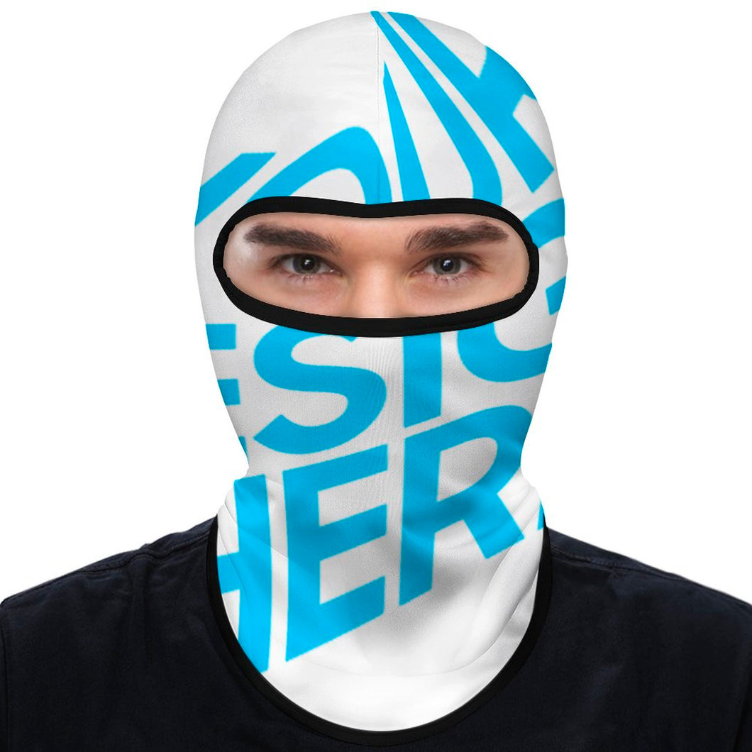 Waschbare Maske Sonnenschutz Cap Headcover Erwachsene AllOver Druck selbst gestalten und bedrucken
