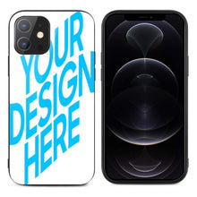 Lade das Bild in den Galerie-Viewer, TPU Panzer Glas Handyhülle für Apple iPhone 12 Serie Pro / Pro Max / Mini mit Foto selbst gestalten und bedrucken
