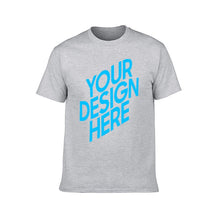 Lade das Bild in den Galerie-Viewer, Kurzarm Gildan T-Shirt 100% Baumwolle - Männer / Herren - Doppelseitiger Druck - selbst gestalten und bedrucken
