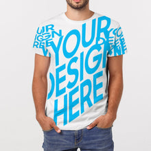 Lade das Bild in den Galerie-Viewer, 100% Baumwolle T-Shirt TSHIRT Voll Druck für Männer Herren mit Foto Text selbst gestalten und bedrucken

