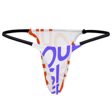 Lade das Bild in den Galerie-Viewer, Multi-Image-Druck Damen / Frauen G-String Tanga Stringtanga Ministring mit Bändern D42 mit Fotos Muster Text Logo selbst gestalten und bedrucken
