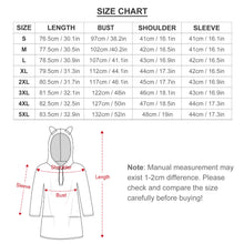 Lade das Bild in den Galerie-Viewer, Hoodie Kapuzenpullover mit 3/4 Arm SDS004 mit Fotos Muster Text Logo selbst gestalten und bedrucken
