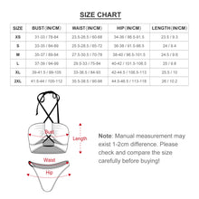 Lade das Bild in den Galerie-Viewer, 2023 Sexy Multi-Image-Design Damen Bikini Set Badeanzug 2 teilig mit Zierbändern mit Fotos Muster Text Logo selbst gestalten und bedrucken
