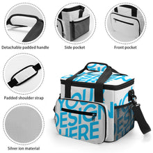 Lade das Bild in den Galerie-Viewer, Camping Kühltasche A020 / Lunch Tasche / Thermotasche / Cooler Bag mit Foto selbst gestalten und bedrucken
