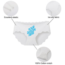 Lade das Bild in den Galerie-Viewer, Damen / Frauen Slips Unterhose aus Ice Silk mit Foto selbst gestalten und bedrucken
