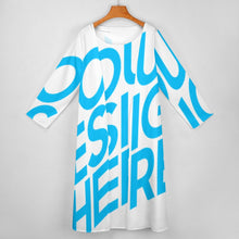 Lade das Bild in den Galerie-Viewer, Einzelbilddruck Abendanzug Kleid Set STZ 2tlg. Set mit Fotos Muster Text Logo selbst gestalten und bedrucken
