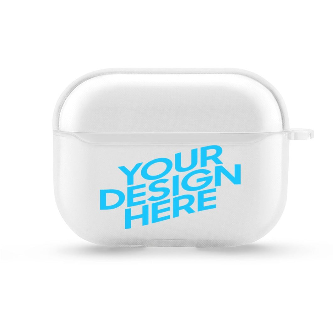 Schutzhülle für Bluetooth-Ohrhörer für AirPods 3 (transparent) mit Logo Motiv oder Foto selbst gestalten und bedrucken