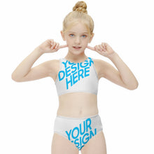 Lade das Bild in den Galerie-Viewer, Modischer NT013 Tankini Badeanzug Mädchen online mit Foto selbst gestalten und bedrucken
