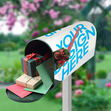 Lade das Bild in den Galerie-Viewer, Mailbox-Aufkleber Briefkastenaufkleber 45x52cm 47,5x57,5cm 52,8x64,8cm selbst gestalten und bedrucken
