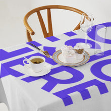 Lade das Bild in den Galerie-Viewer, Flachs Tischdecke Tischtuch mit Foto Design Motiv Text selbst gestalten und bedrucken
