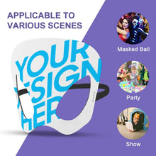 Lade das Bild in den Galerie-Viewer, Karneval Masken / Halloween Masken für Halloween Fans mit Foto &amp; Text selbst gestalten und bedrucken

