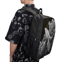 Lade das Bild in den Galerie-Viewer, 17 Zoll gewöhnliche Schultasche Rucksack Uni mit Foto selbst gestalten und bedrucken
