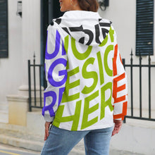 Lade das Bild in den Galerie-Viewer, Multi-Image-Druck Digitalerdruck Damen / Frauen Kurzjacke Frühling Sommer A537 mit Fotos Muster Text Logo selbst gestalten und bedrucken
