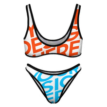 Lade das Bild in den Galerie-Viewer, Multi-Image-Druck Damen / Frauen Triangel-Bikini 2 tlg. Set S99D54 mit Push-up-Effekt mit Foto Muster Text Logo selbst gestalten und bedrucken
