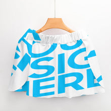 Lade das Bild in den Galerie-Viewer, Einzelbilddruck Voll Druck Damen / Frauen Sommer Elegant Hosenrock Kurz Mini Rock B550 mit Fotos Muster Text Logo selbst gestalten und bedrucken
