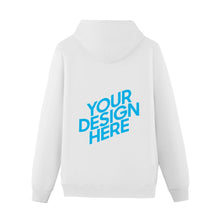 Lade das Bild in den Galerie-Viewer, Taschenloser Premium Kapuzenpullover für Frauen selbst gestalten und bedrucken
