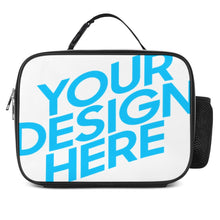 Lade das Bild in den Galerie-Viewer, Lunchtasche Thermotasche Kühltasche für Arbeit Büro Picknick isoliert mit Foto Design Motiv Text selbst gestalten und bedrucken
